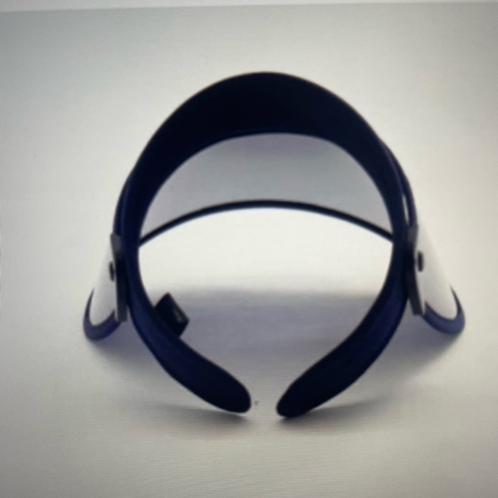 Visor by SOVIS, adjustable with 99% UVA protection, soft band. No sunglasses!